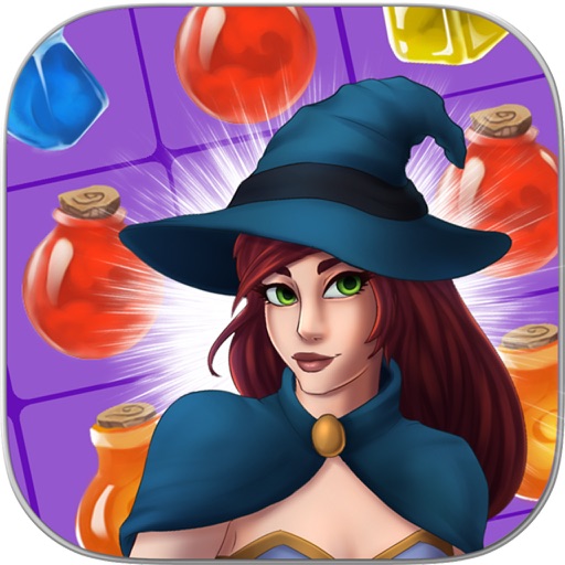 Witch Castle: Magic Wizards Match 3 Icon