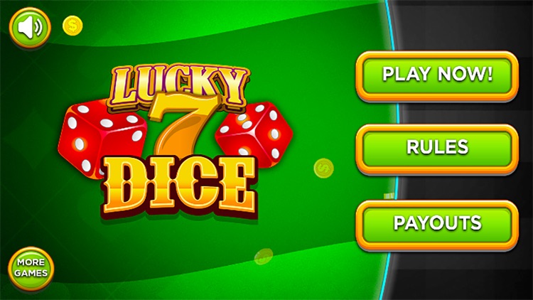 Lucky 7 Dice: Roll On 7's