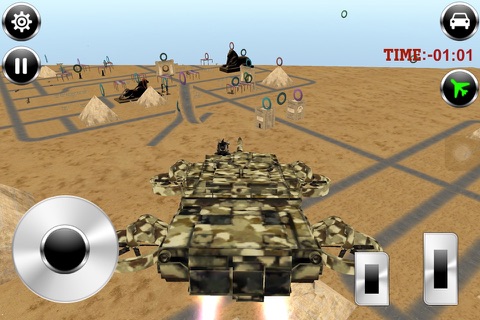 Battle Tank Flying 3D Simulator screenshot 2