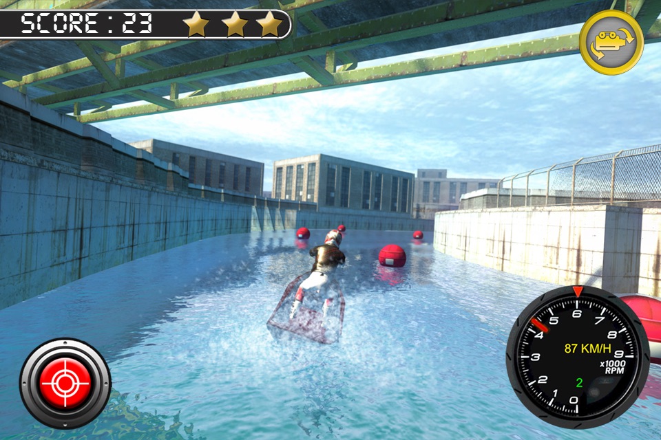 Jetski River Turbo Rally Free screenshot 2