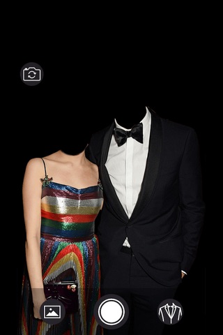 Couple Suit  -Latest and new photo montage with own photo or camera screenshot 4