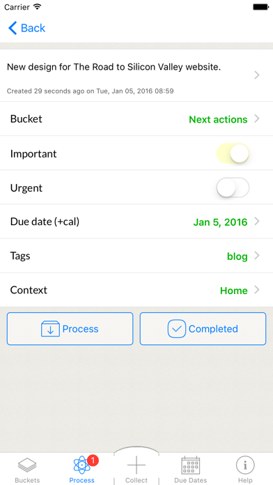 Chaos Control™: GTD Organizer 1.6.1