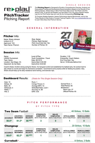 Re-Play Athletics PitchTracker screenshot 4