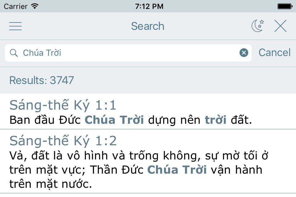 Kinh Thánh (Vietnamese Holy Bible Offline Version) screenshot 4
