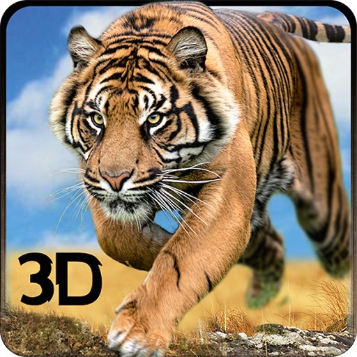 Angry Tiger Wild Adventure 3D Pro icon