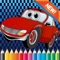 Cars Cartoon Coloring Book | Coloring Free Games for Kids Boy and Girls reading and educational for toddlers by Kids Academy