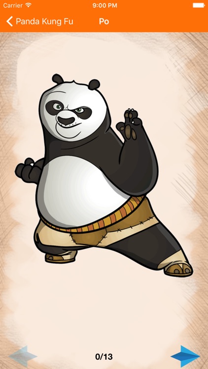 Artist Orange - How to Draw Panda Kung Fu