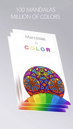 曼荼羅顏色 - 應力鬆弛藥技術成年人著色書