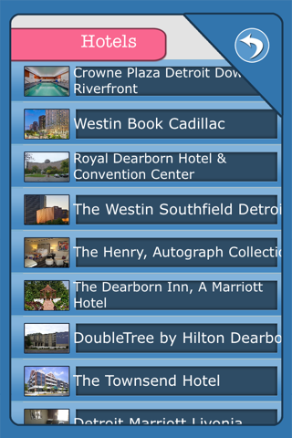 Detroit Offline City Travel Guide screenshot 3
