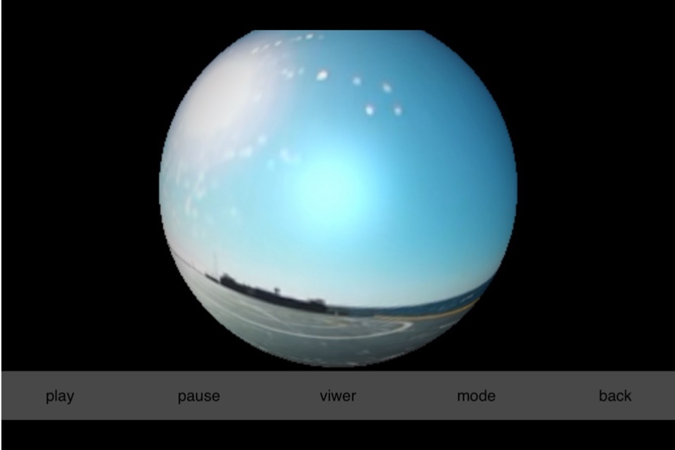 360 panorama video viewer screenshot 2