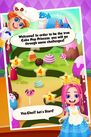 Cooking Princess - Cake Pop Maker's Adventure screenshot 4