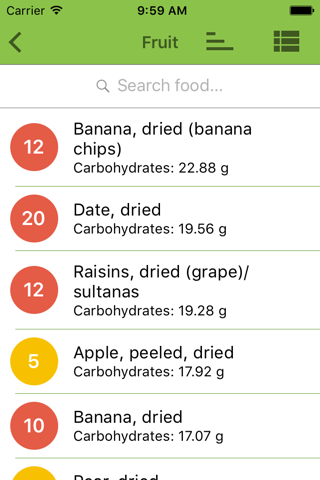 Glyx - Glycemic Load and Index screenshot 2