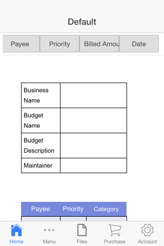 Expenses Register screenshot 4