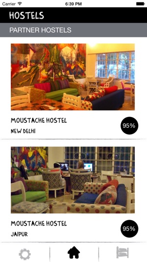 Moustache Hostel App