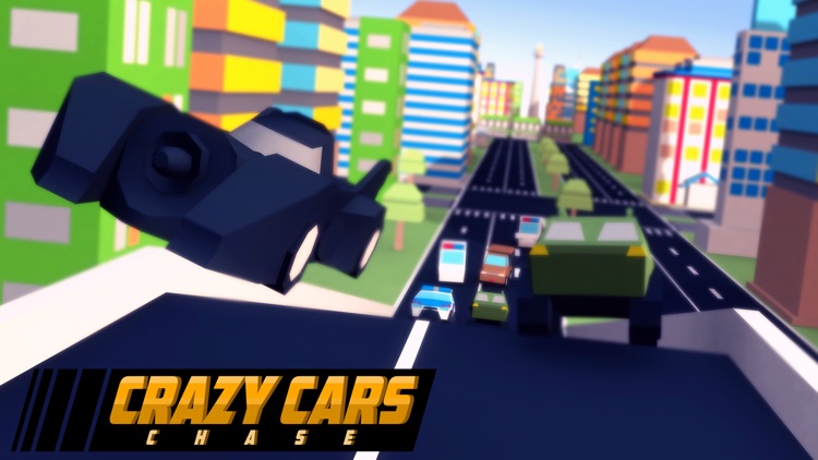 Crazy Cars Chase screenshot-3