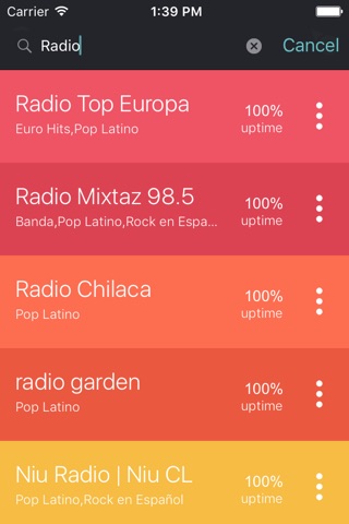 Pop Latino Music Radio Stations screenshot 3