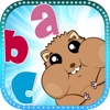 ABCs Big Letter Coloring for Hamtaro Edition