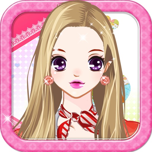 公主造型师 - 女孩子的化妆打扮沙龙，儿童教育女生小游戏免费 icon