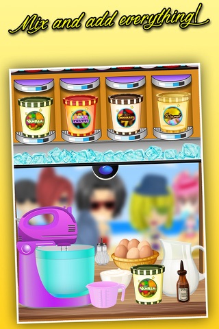 My Ice Cream Chef Cooking Game - Make Frozen Cone Scoops & Match Icecream Orders screenshot 2