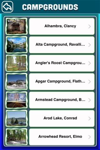 Montana Campgrounds Guide screenshot 2