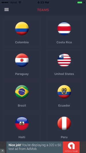 Live Score for Copa America(圖4)-速報App