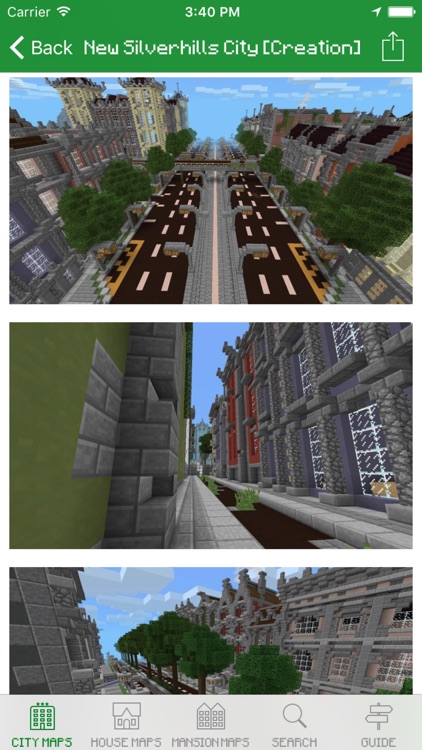 City Maps for Minecraft PE - Best Database Maps for Pocket Edition
