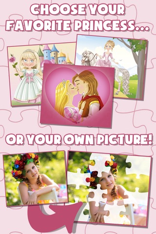 Princess Slide Puzzle & Photos Princesses Sliding Block - Premium screenshot 2