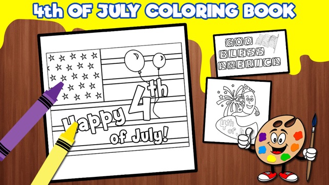 Independence Day Coloring Books - 4th Of July Special Editio(圖1)-速報App