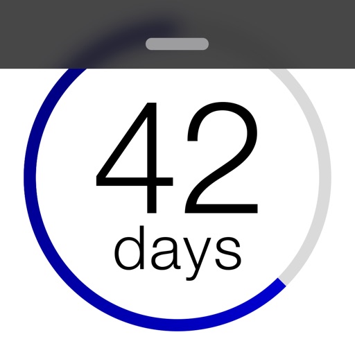 Countdowns - Widget for counting days left to events iOS App