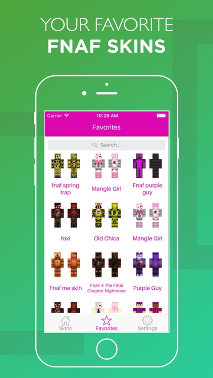 PE FNAF Skins for Minecraft Pocket Edition screenshot-3