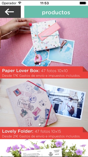 Paper Lover - Imprimir fotos de Instagram(圖2)-速報App