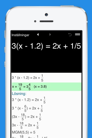 Equation Solver 4in1 screenshot 2