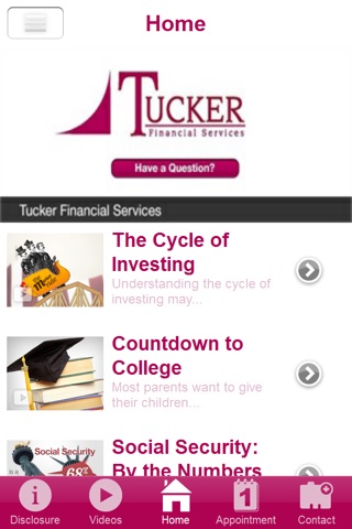 Tucker Financial Services screenshot 2