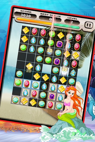 Sea Jewels Star Match 3 Pro screenshot 2