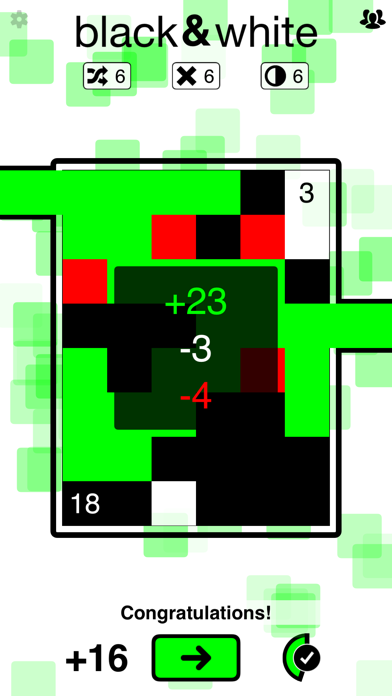 How to cancel & delete Black & White - A colourful grid-based puzzle from iphone & ipad 2