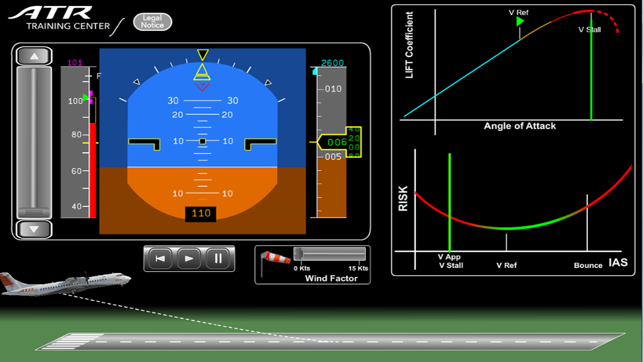 Landing trainer