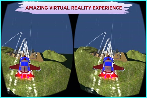 VR Flying Car Flight Simulator Pro - The best game for google cardboard Virtual Reality screenshot 3