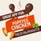 Popeyes Chicken Restaurants shows off its New Orleans heritage with authentic spicy & mild fried chicken