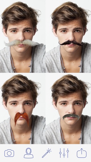 Beard and Mustaches Photo Booth Pro(圖4)-速報App