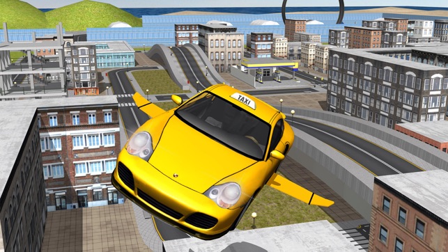 Flying Taxi Driver 3d Simulator(圖1)-速報App