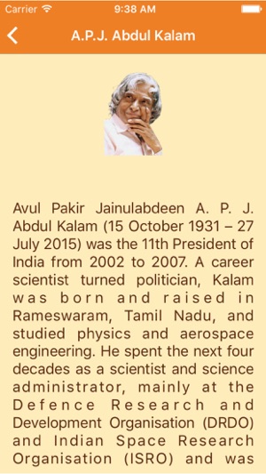 A. P. J. Abdul Kalam - The best quotes(圖1)-速報App