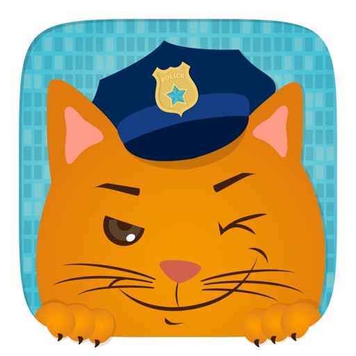 Kids and Toddlers Toy Car - Police Patrol Game for curious little drivers boys and girls with interactive town racers Icon