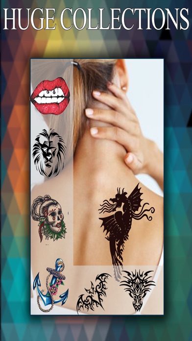 How to cancel & delete Tattoo Saloon - Add Virtual Tattoos To Your Body from iphone & ipad 3