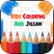 Kids Coloring & Jigsaw - Kids coloring and puzzle