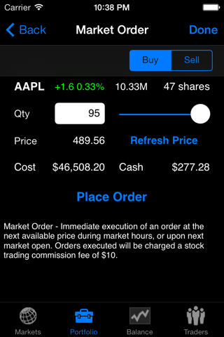 Stock Wars - Virtual Investing screenshot 3