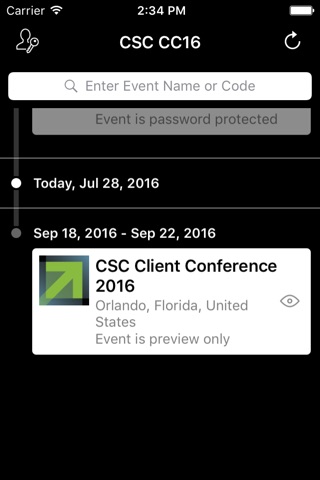 CSC Client Conference 2016 screenshot 2