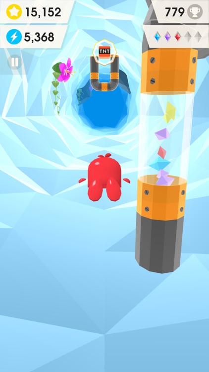 Catchy Crystals - Endless Cave Flyer screenshot-0