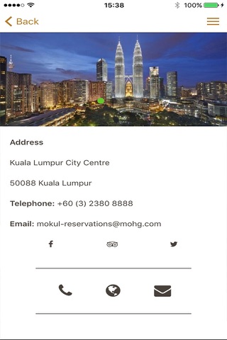 Mandarin Oriental Kuala Lumpur screenshot 2