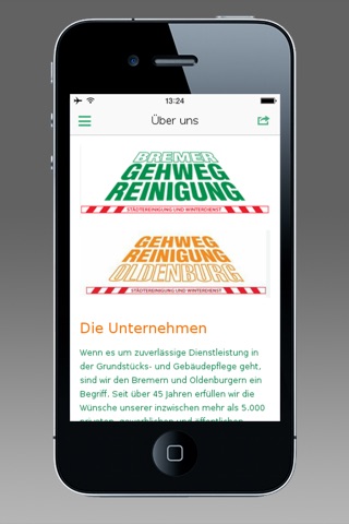 Bremer Gehweg Reinigung screenshot 3