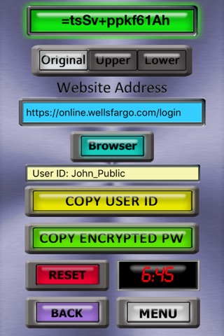 Transformer Password Encryption Generator screenshot 3